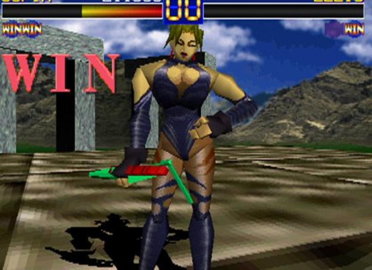 [17/07/2009] Sofia aus Battle Arena Toshinden (1995) im Spiel