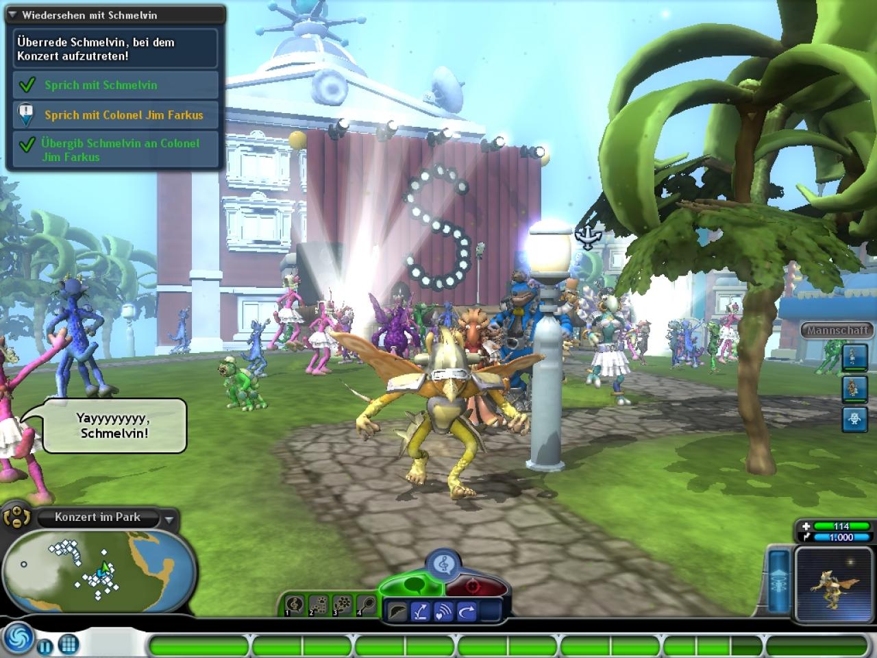[08/07/2009] Spore: Galaktische Abenteuer-Screenshot (8)