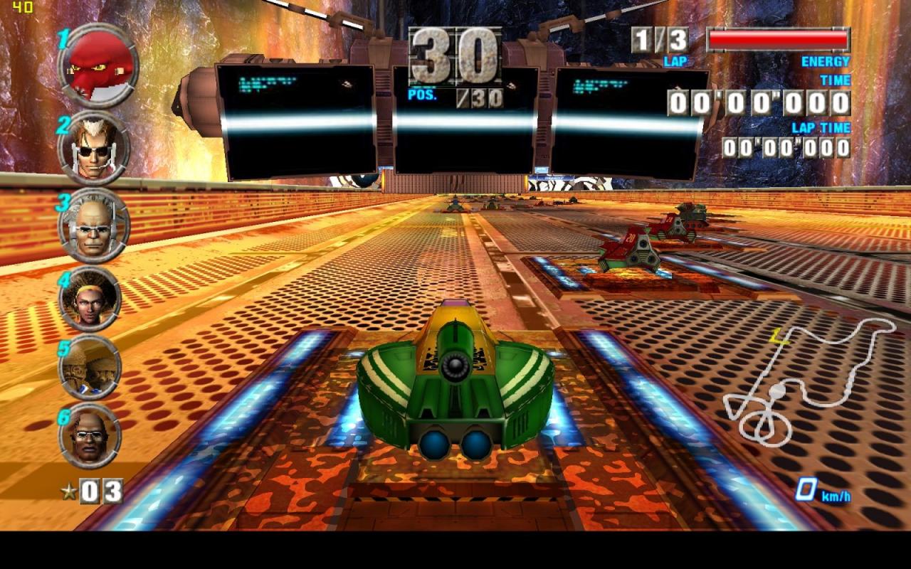[06/07/2009] Eine wahre Herausforderung steht uns in F-Zero GX bevor. Schon auf einem leichten Level ist es kaum möglich, einen der vorderen Ränge zu belegen. Auf höheren Level ist die K.I. die reinste Hölle.