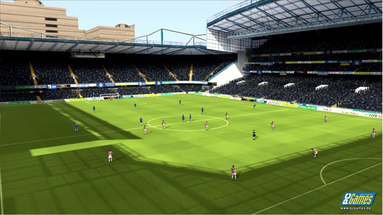 [15/07/2009] Screenshot aus der PC-Version von FIFA 10.