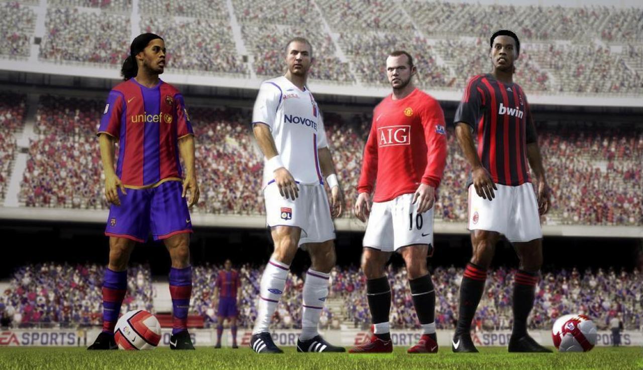 [17/07/2009] FIFA 09 und FIFA 10 im Grafikvergleich (Collage): Hat Electronic Arts optisch zugelegt? 