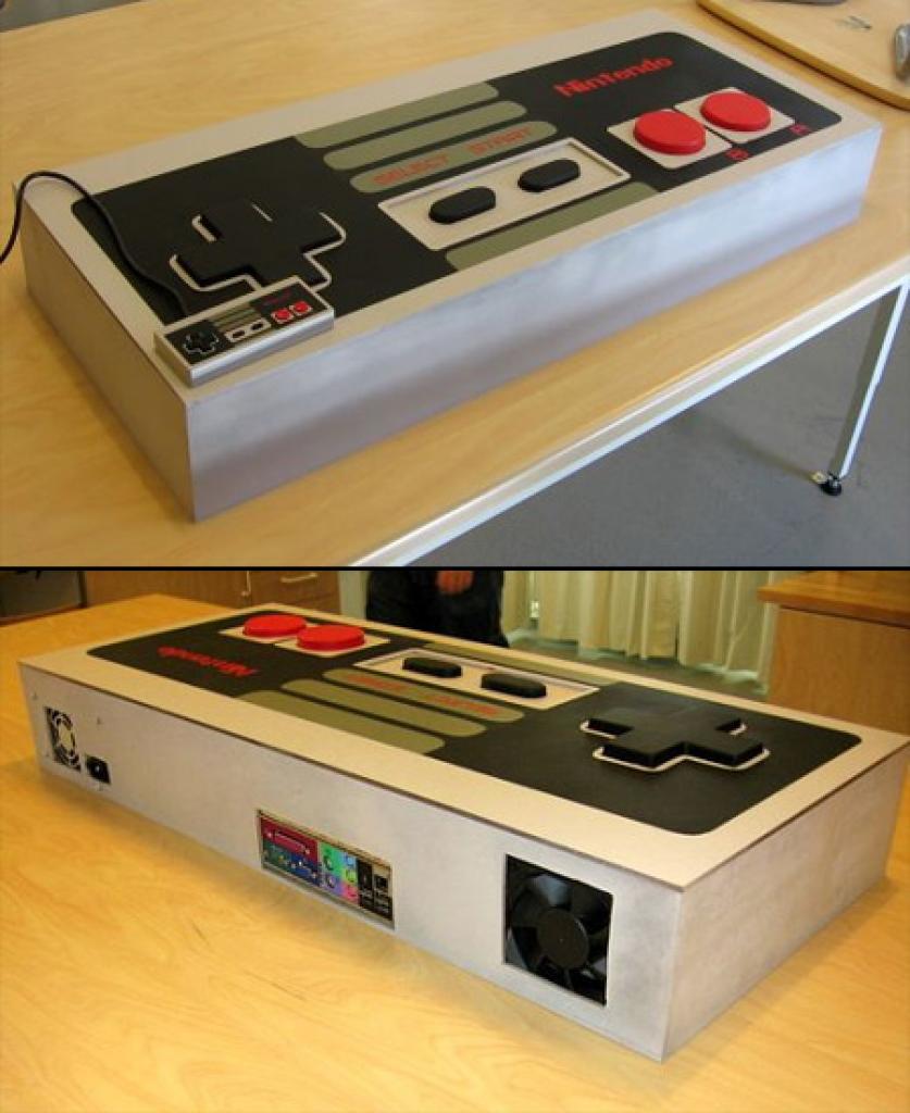 [24/07/2009] Der NES-Controller-Casemod war ein Schulprojekt aus Schweden. Kostenpunkt: 300 US-Dollar. 