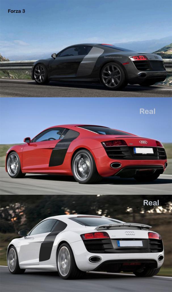[24/07/2009] Forza Motorsport 3 im realen und virtuellen Bilder-Vergleich. (3)