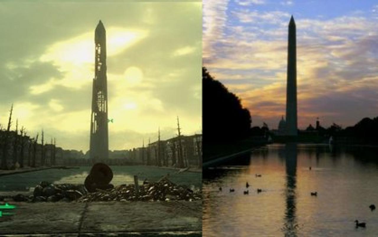 [24/07/2009] Fallout 3 (dt.) im realen und virtuellen Bildervergleich.