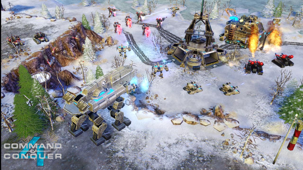 [10/08/2009] Abwechslung für C&C 4 Fans. Der erste Screenshot, der eine verschneite Landschaft zeigt.