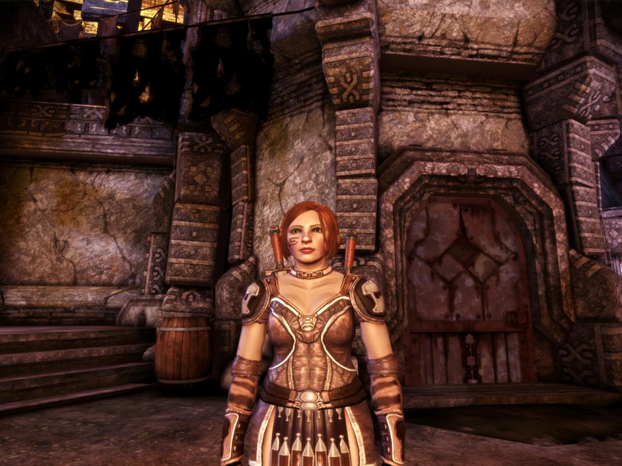 [12/08/2009] Die Erstellung einer Zwergen-Schurkin im Detail. [7]Und so betritt unsere frischgebackene Heldin die Abenteuerwelt von Dragon Age:Origins