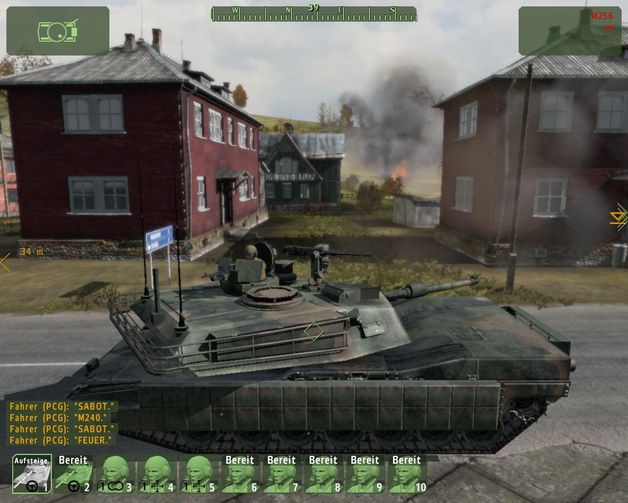 [03/08/2009] Straßenkämpfe und Gefechte gegen Panzer und leichte Fahrzeuge sind in Airfield Tank Assault an der Tagesordnung.