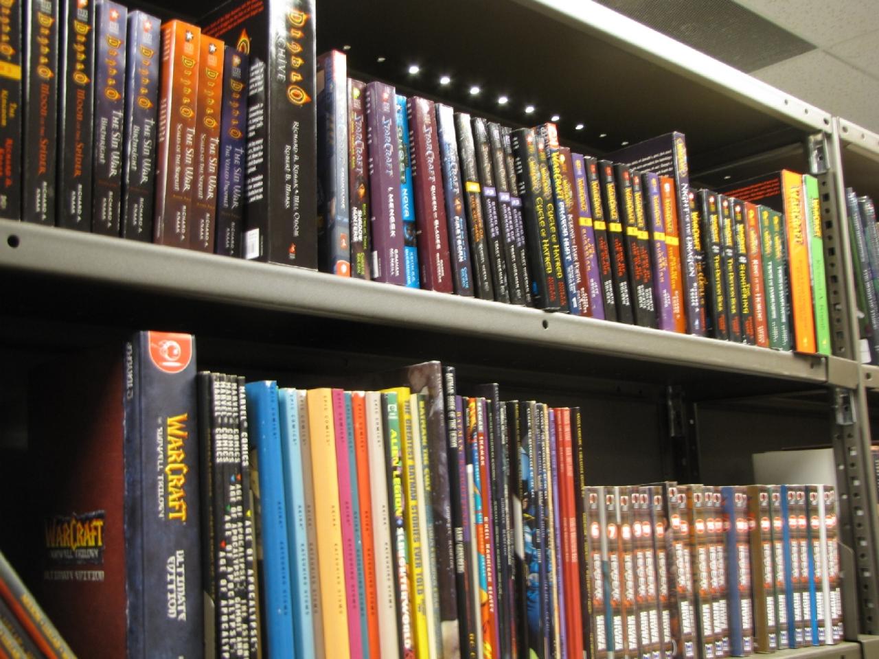 [17/08/2009] Starcraft, Diablo und Warcraft - zu allen Spiele-Reihen gibt es Unmengen an Literatur. 