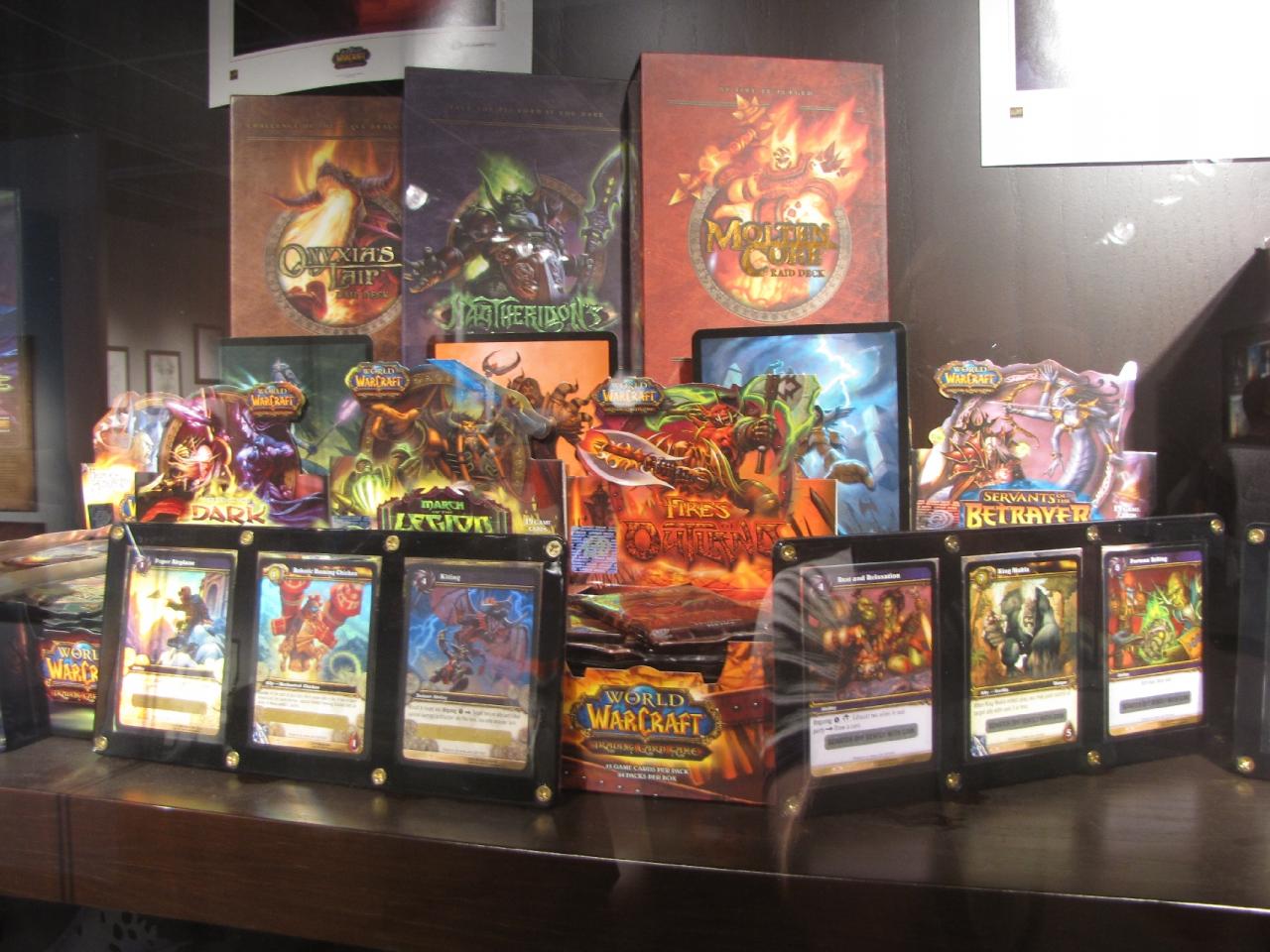 [17/08/2009] Die drei großen Blizzard-Lizenzen (Starcraft, Warcraft und Diablo) haben zahlreiche Merchandise-Artikel wie diese Sammelkarten hervorgebracht.