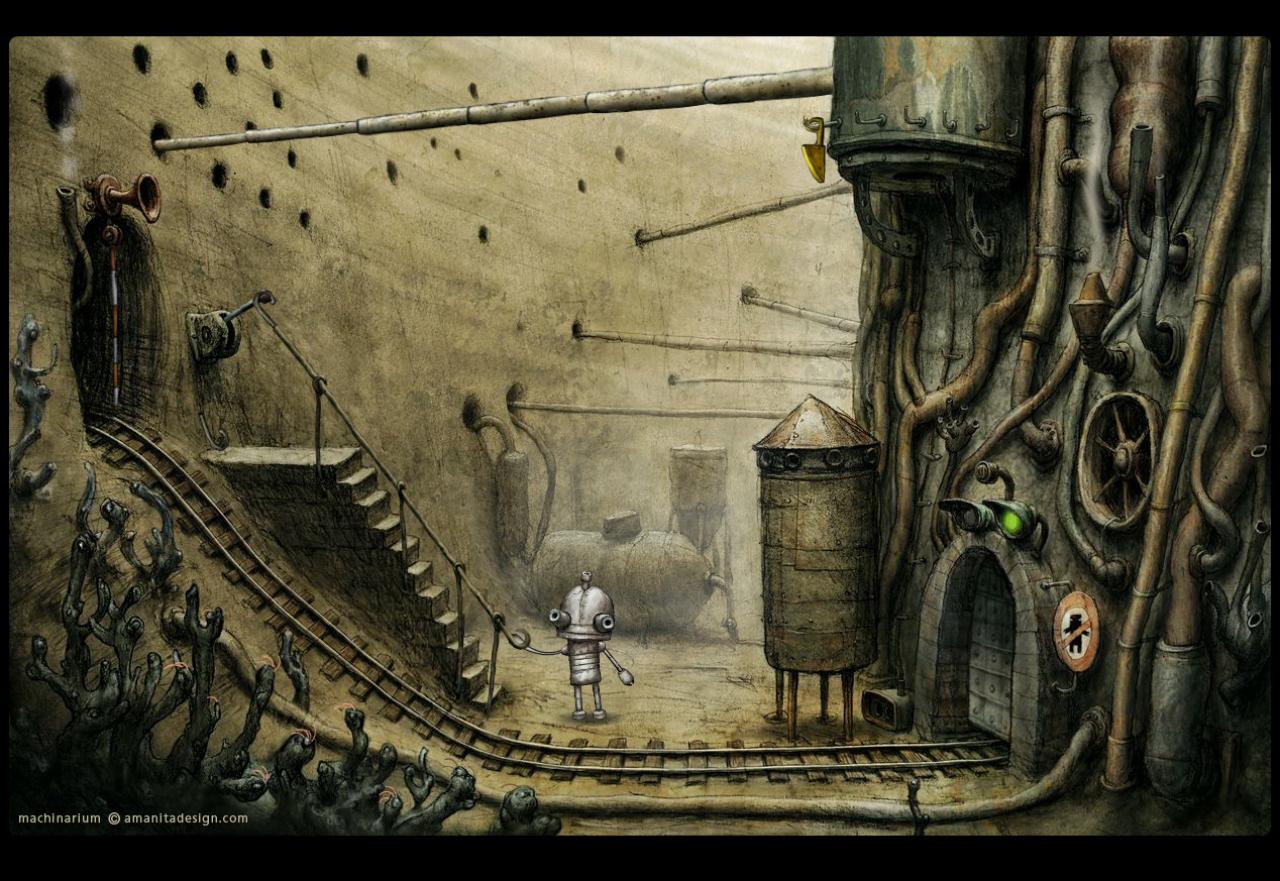 [07/08/2009] Das ganze Adventure ist handgezeichnet.