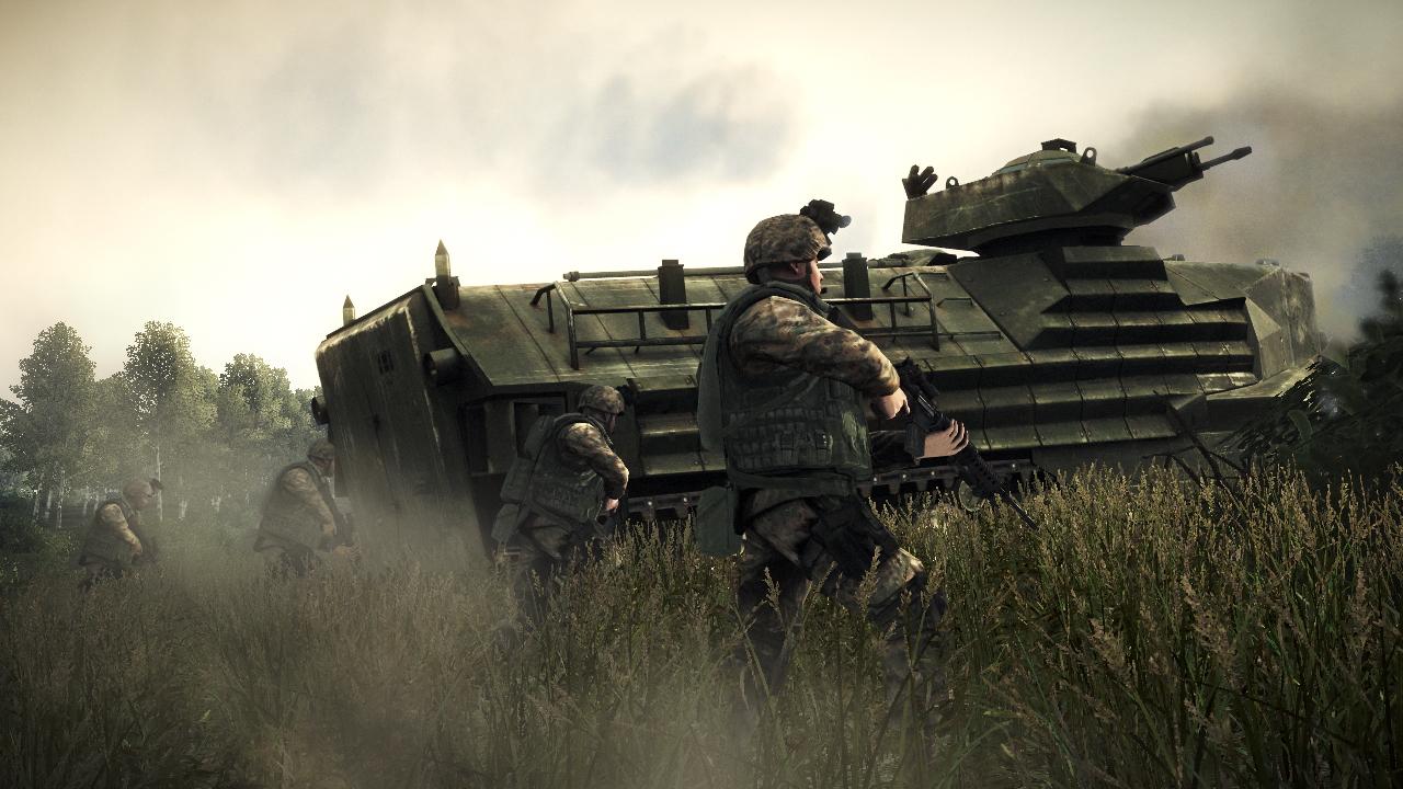 [10/08/2009] Operation Flashpoint: Dragon Rising - Grafisch hat Dragon Rising im direkten Vergleich zum Vorgänger einen riesigen Zahn zugelegt. Der neu eingeschlagene Mittelweg aus Ego-Shooter und Militärsimulation missfiel allerdings Fans des Klassikers.