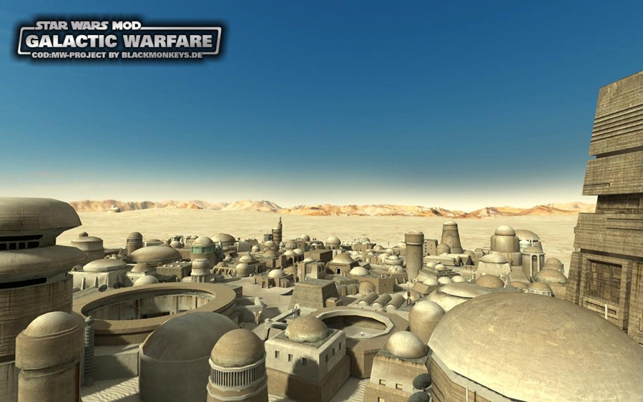 [23/08/2009] Screenshots aus der Star Wars-Mod Galactic Warfare, die auf Basis von Call of Duty 4 entsteht. (4)
