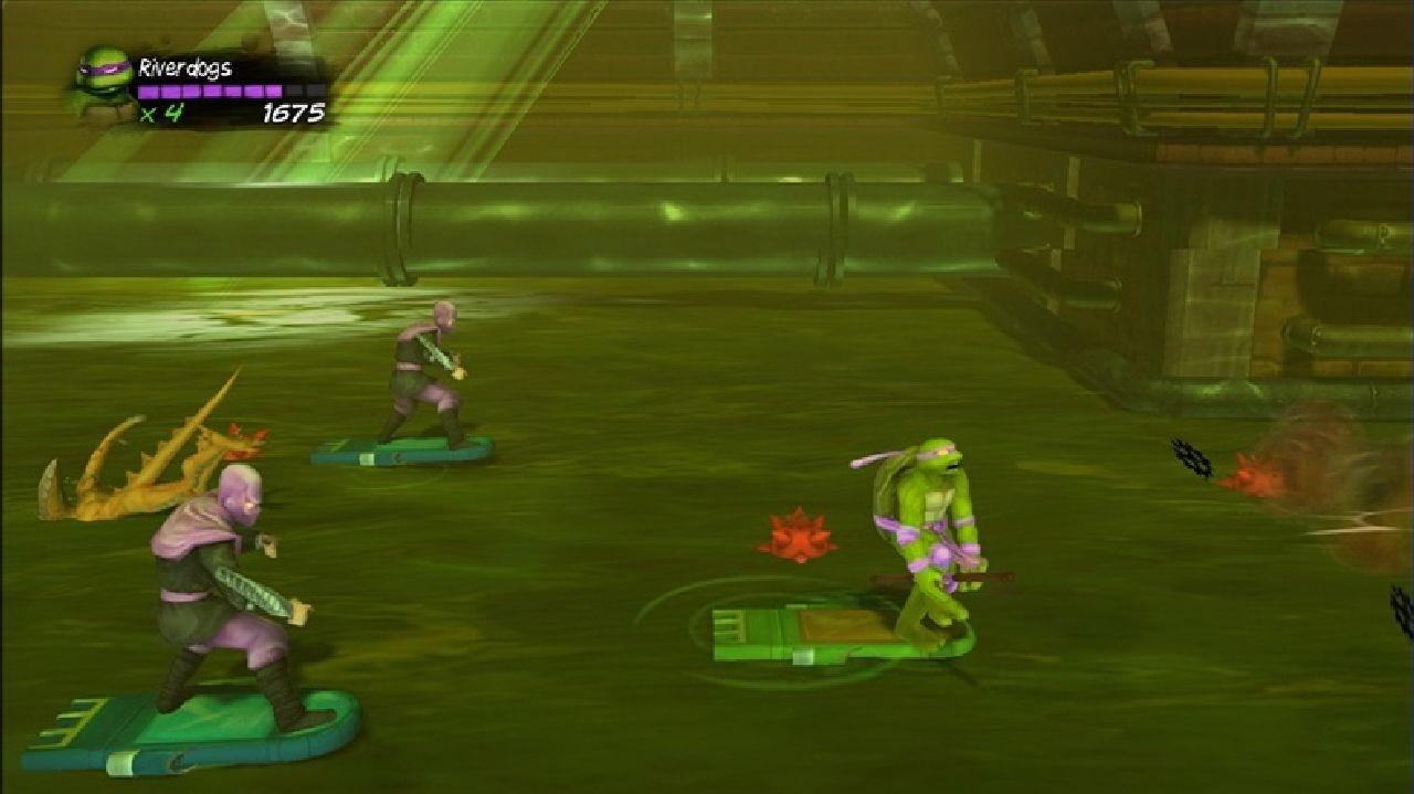 [06/08/2009] In TMNT: Turtles in Time werden unsere Kampf-Schildkröten von Shredder in eine Raum-Zeit-Falle katapultiert. Die ungeplante Zeitreise führt Leonardo, Donatello, Raphael und Michelangelo unter anderem in die prähistorische Urzeit, den Wilden Westen und eine Zukunftsversion New Yorks.