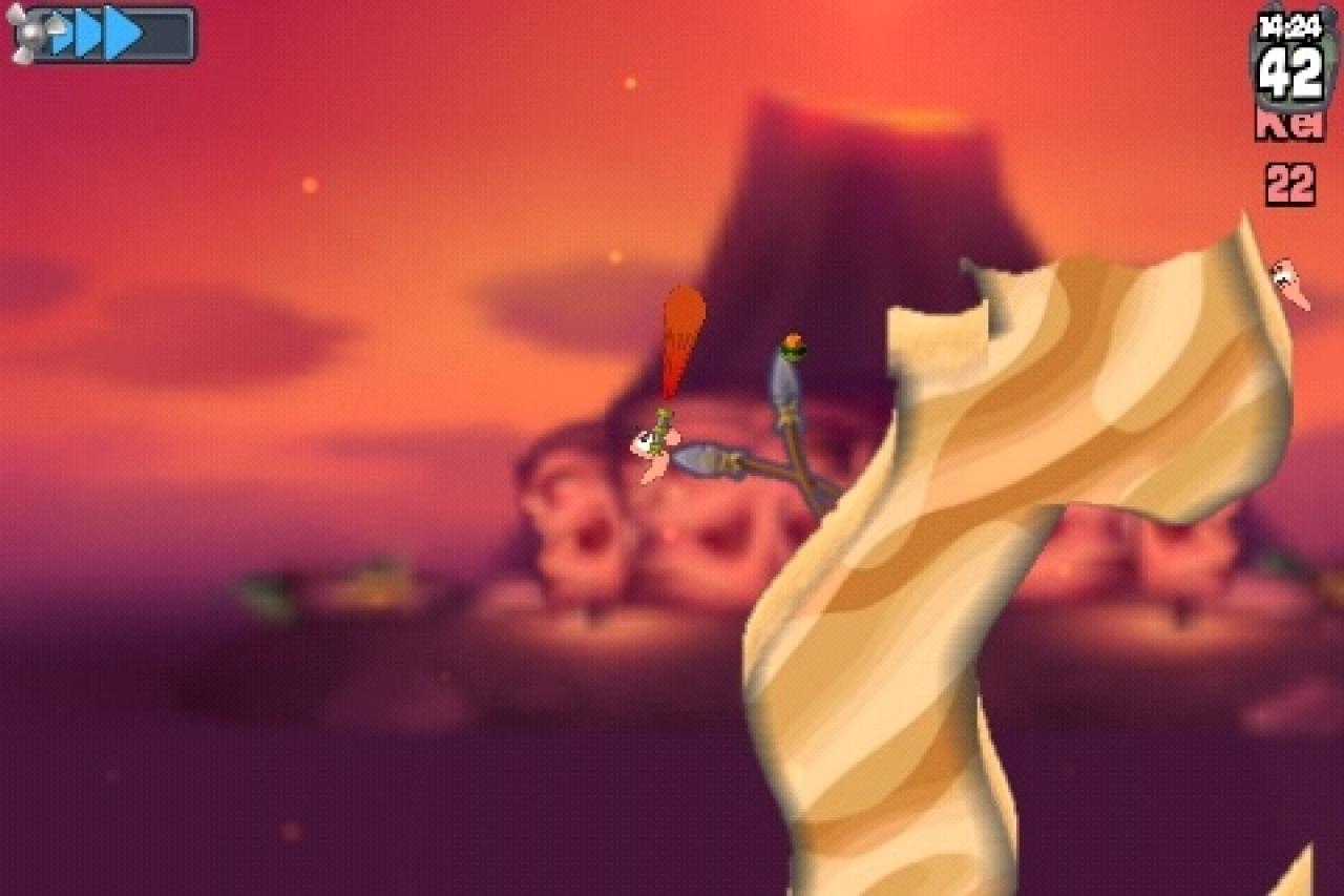 [07/08/2009] Screenshots aus Worms für iPhone. (6)