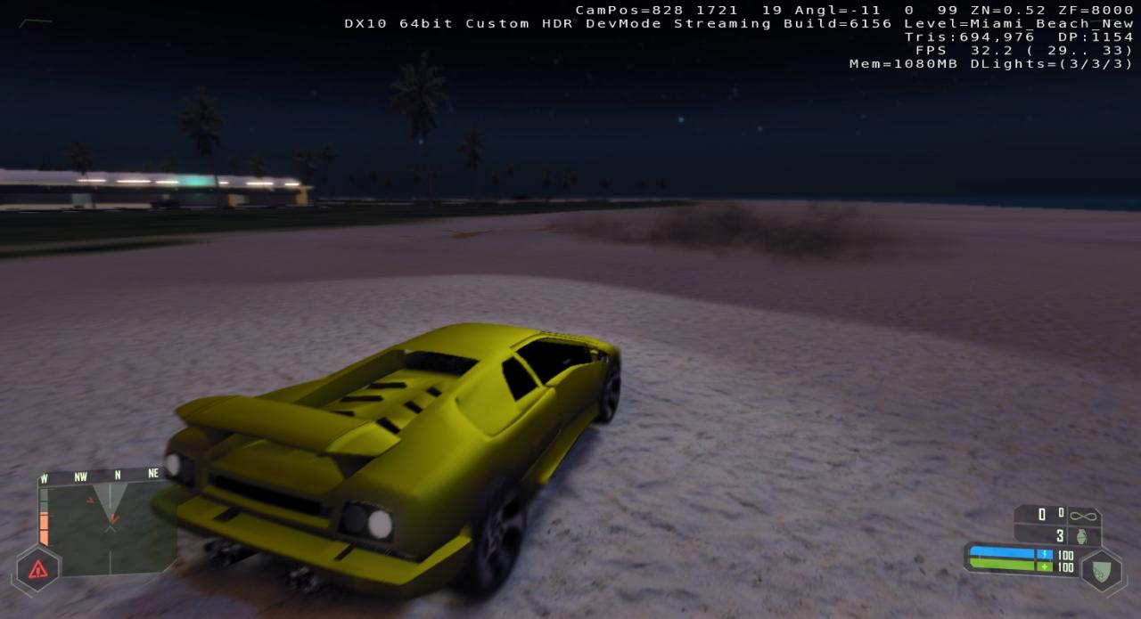 [16/09/2009] Screenshot zur Crysis-mod Assault Miami Beach. (1)