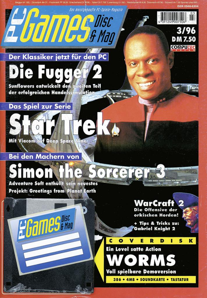 [09/09/2009] PC Games Ausgabe 03/96 - Titelthema: Star Trek
