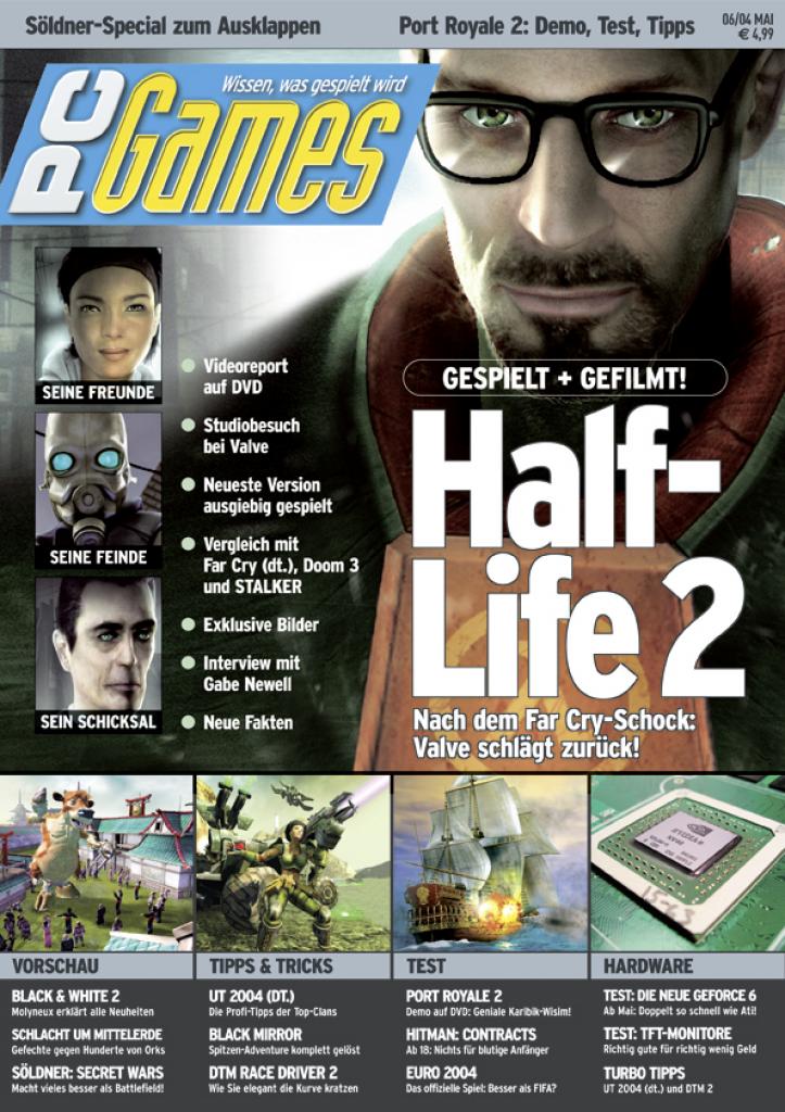[10/09/2009] PC Games Ausgabe 06/04 - Titelthema: Half-Life 2