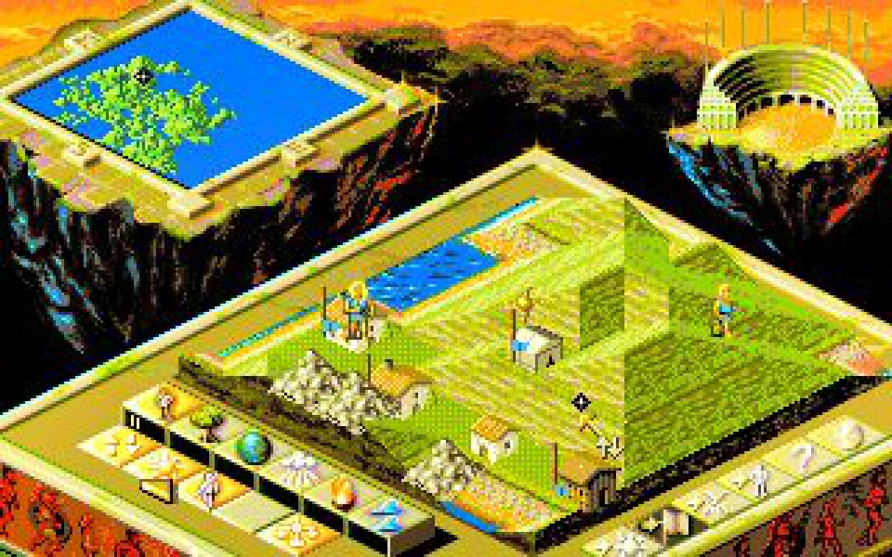 [02/09/2009] Screenshot aus Populous 2.