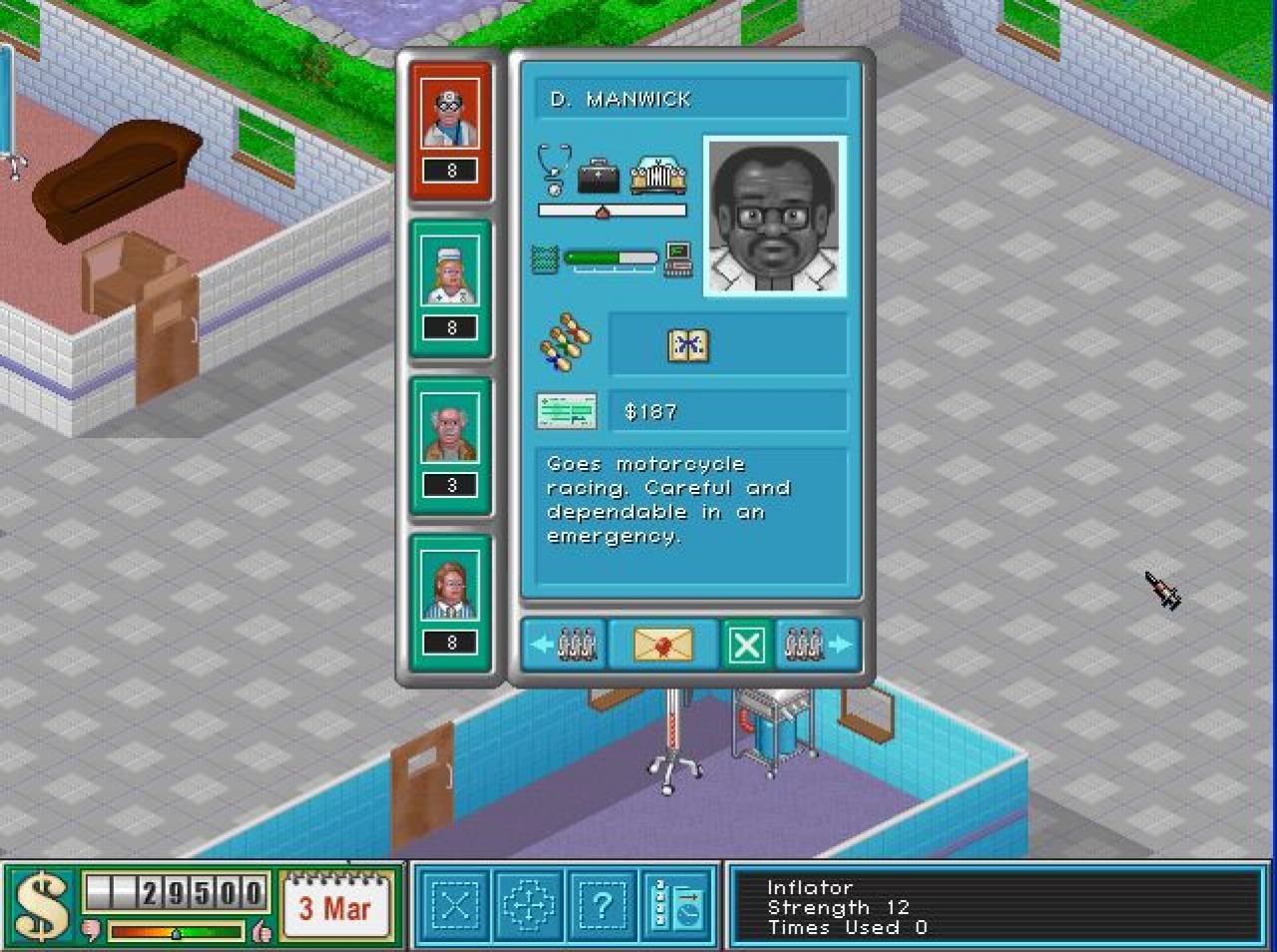 [02/09/2009] Theme Hospital-Screenshot