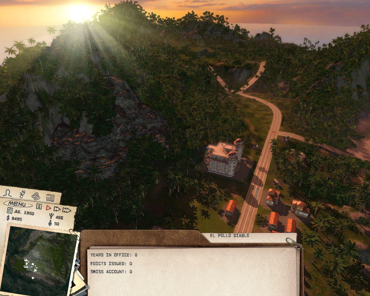 [11/09/2009] Minutenlang konnten unsere Leser dem Sonnenaufgang von Tropico 3 zusehen.
