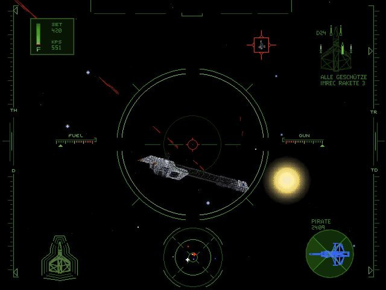 [02/09/2009] Eine Kampfszene aus Wing Commander 4.