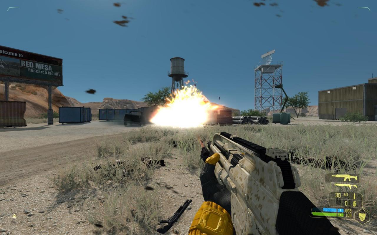 [13/09/2009] Screenshot aus der Crysis-Mod Red Mesa, die im Half-Life-Universum angesiedelt ist. (3)