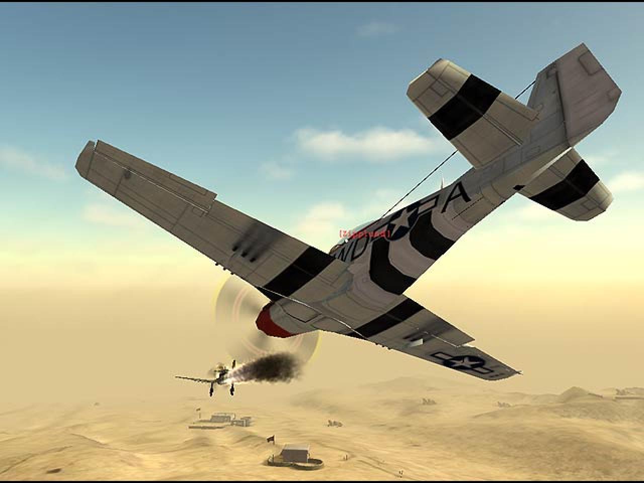 [09/09/2009] Mit dem Flugzeug wird man Herr der Lüfte in Battlefield 1942.