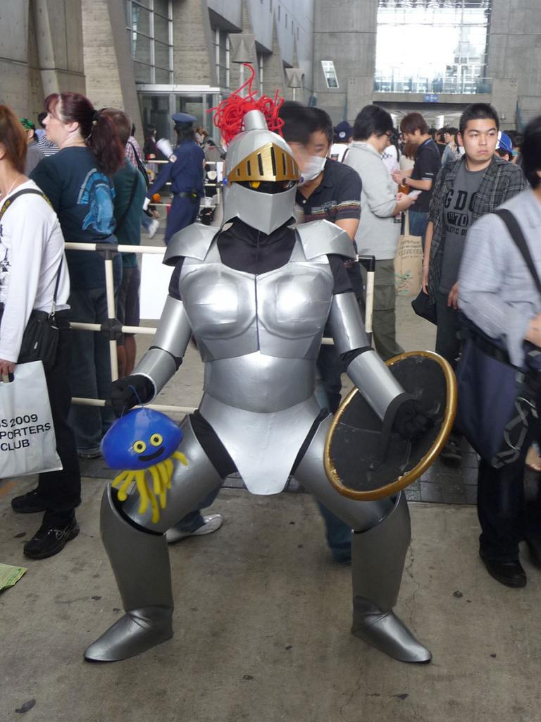 [28/09/2009] TGS 2009: cosplay Dragon Quest Ritter