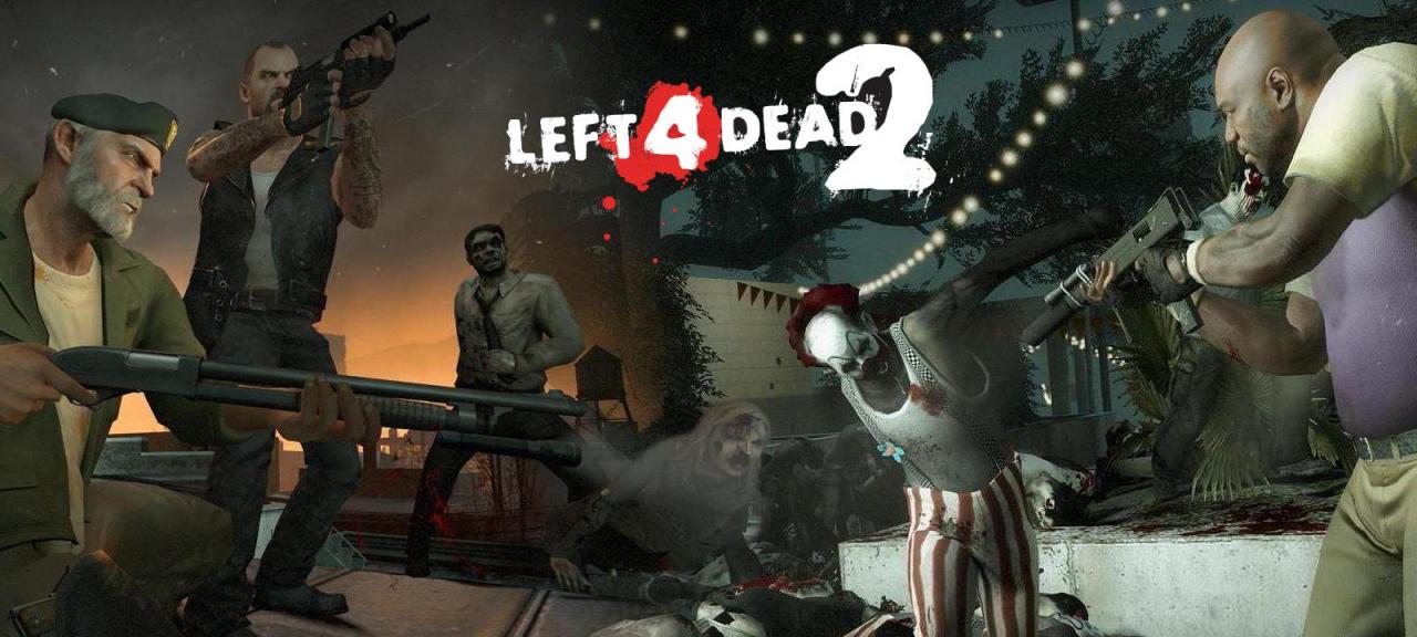 [12/09/2009] Bill und Francis aus Left 4 Dead (dt.) links im Bild. Rechts macht 