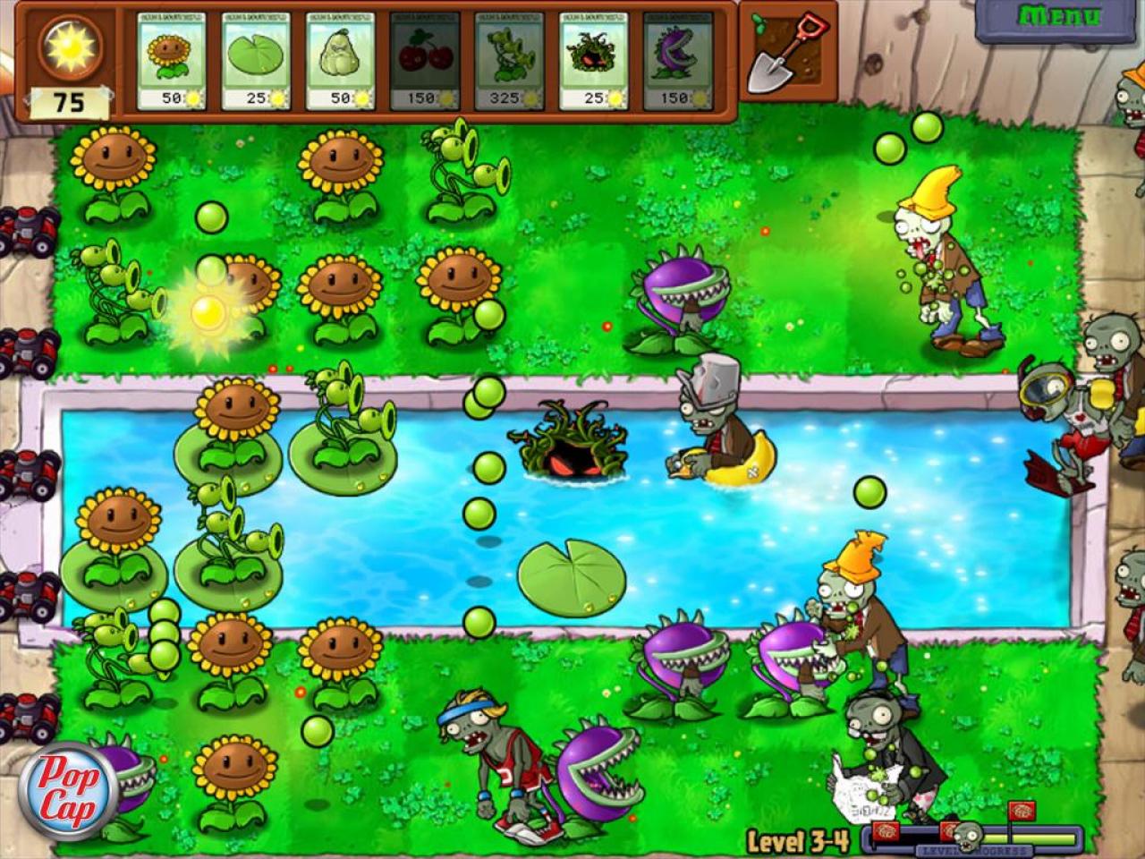 [07/09/2009] Platz 6: Plants vs. Zombies - Durchschnittswertung: 89,10 %
