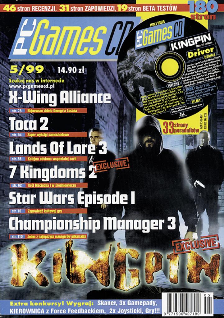 [09/09/2009] PC Games Ausgabe 05/99 - Titelthema: Kingpin