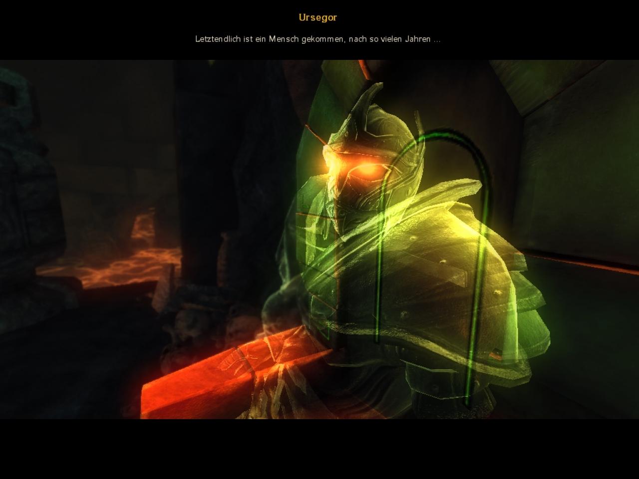 [29/09/2009] Wenn Sie Ursegor helfen, verrät er Ihnen, wie Sie das Tor öffnen, hinter dem der Feuertitan gefangen ist. Zuvor müssen Sie aber drei fiese Bestien besiegen.