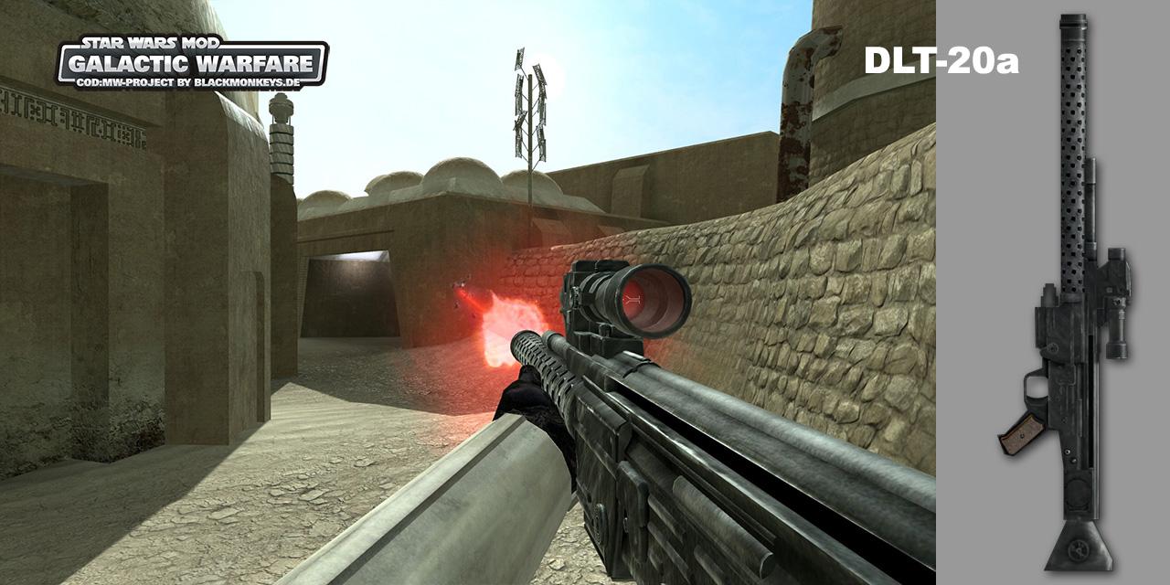 [07/09/2009] Screenshots aus der Star Wars-Mod Galactic Warfare, die auf Basis von Call of Duty 4 entsteht. (3)