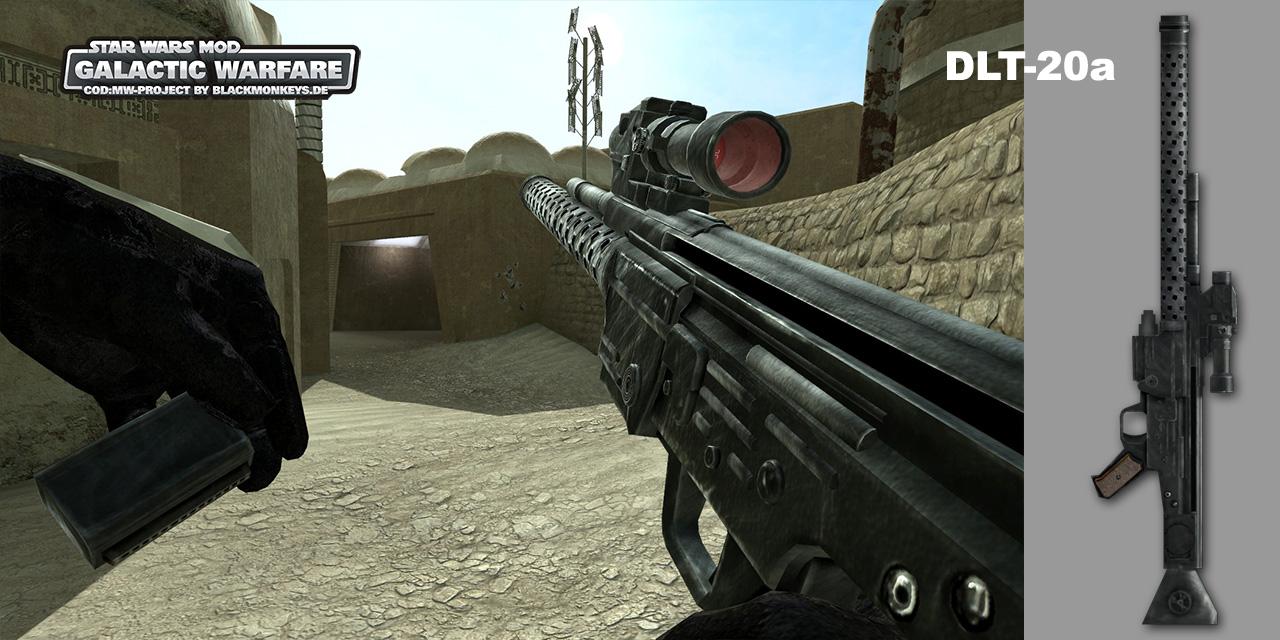 [07/09/2009] Screenshots aus der Star Wars-Mod Galactic Warfare, die auf Basis von Call of Duty 4 entsteht. (4)