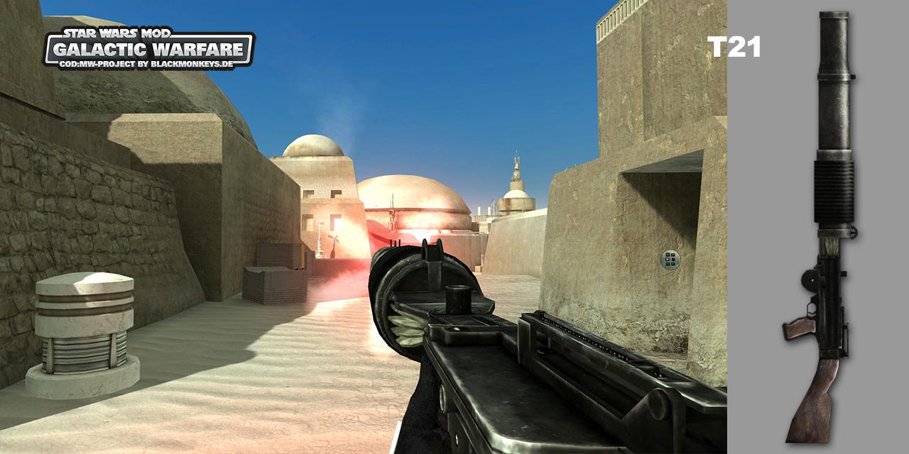 [07/09/2009] Screenshots aus der Star Wars-Mod Galactic Warfare, die auf Basis von Call of Duty 4 entsteht. (5)