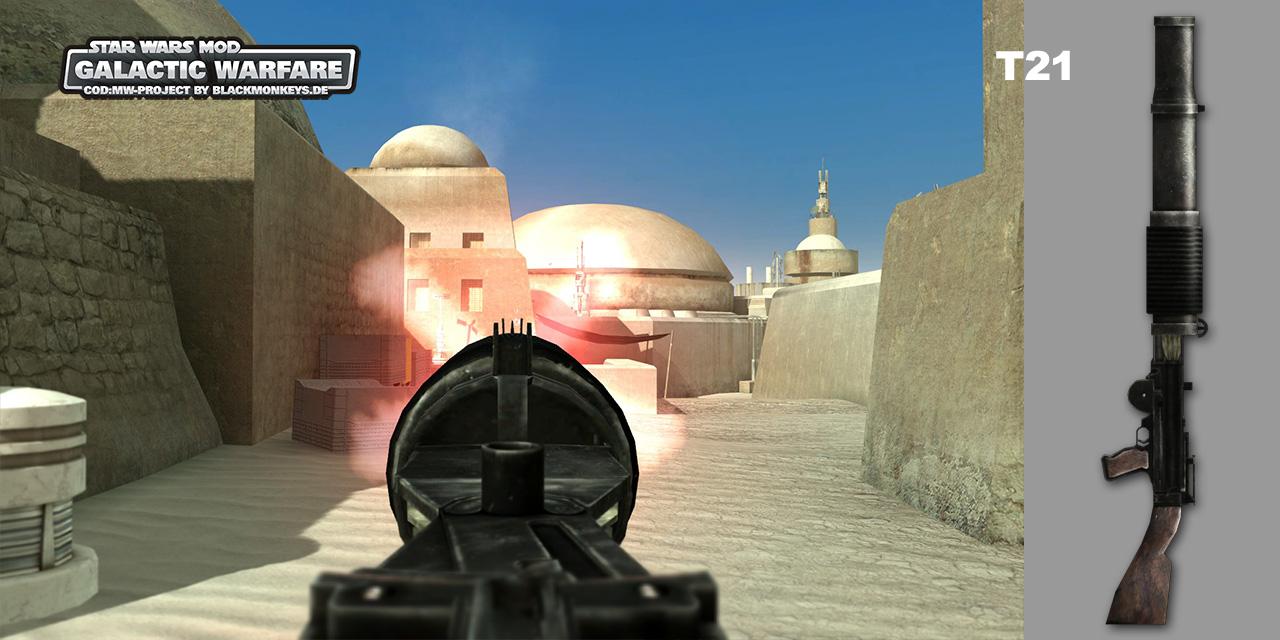 [07/09/2009] Screenshots aus der Star Wars-Mod Galactic Warfare, die auf Basis von Call of Duty 4 entsteht. (6)
