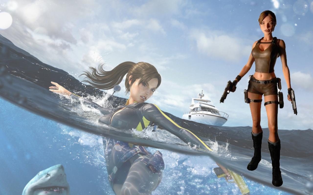 [08/09/2009] Tomb Raider: Underworld >>> Die aktuellste Lara Croft-Action-Figur entspringt dem Charakter-Design aus Tomb Raider: Underworld. Entsprechend ist das Oberteil nicht blau sondern braun. Figuren-Größe: Keine Angabe. Kosten: 16,90 Euro plus Versandkosten, Shop-Link: Lara Croft.