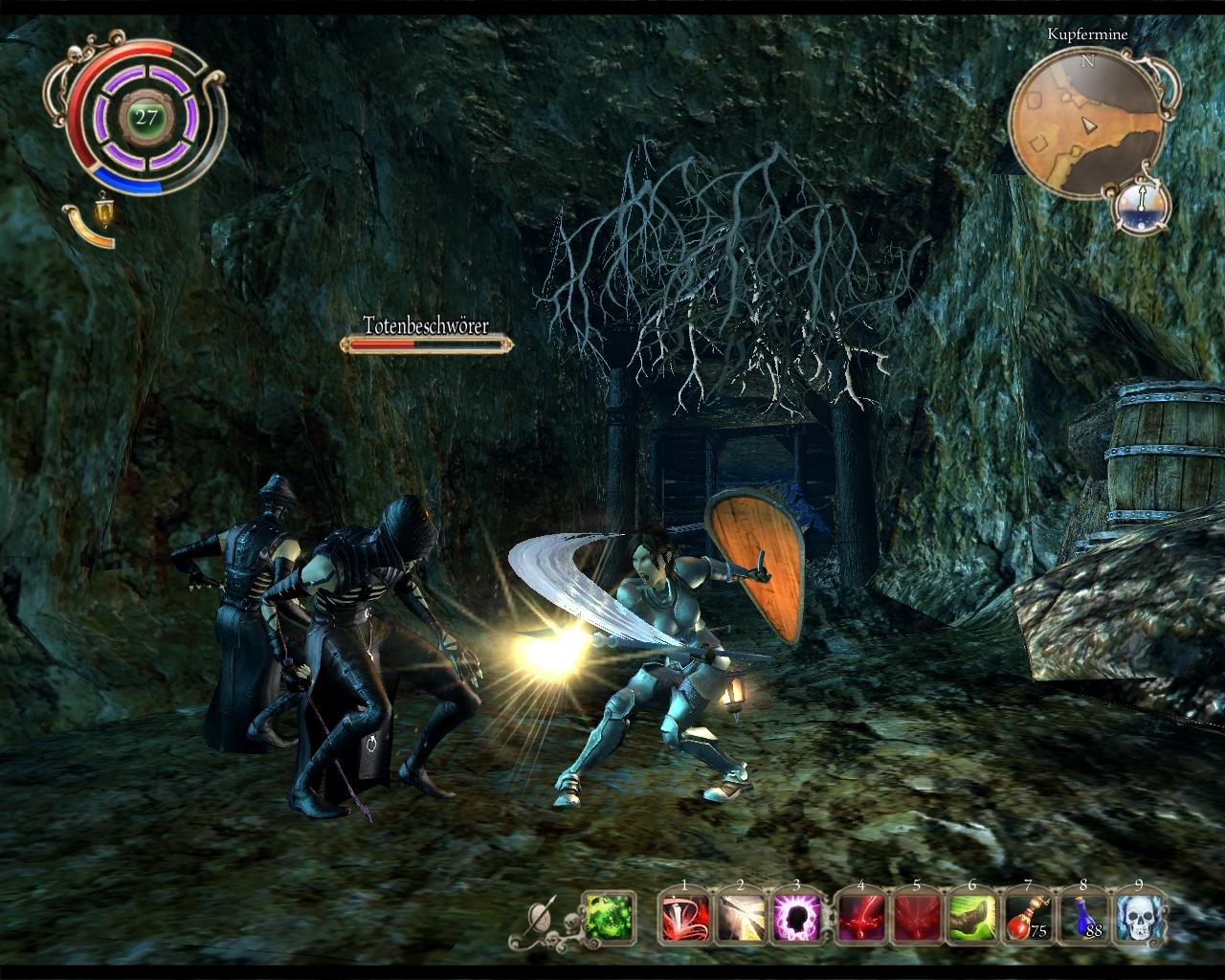 [14/09/2009] Der muntere Mix aus Kämpfen, Quests und Story hält sein Niveau. Highlight des letzten Spieldrittels ist ein kurzer Ausflug in einen kleinen, grafisch schön gemachten Afrika-Level.