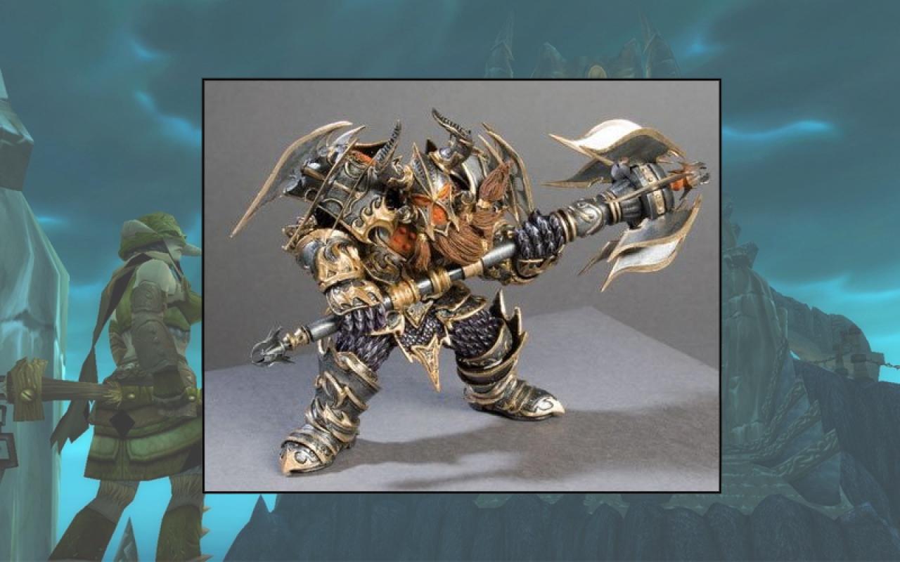 [08/09/2009] World of Warcraft: Zwergen-Krieger >>> Auch den Zwergen-Krieger listet der offizielle Blizzard-Shop derzeit mit lediglich 12,99 Euro. Ideal für den WoW-Begeisterten Zwergen-Krieger. Der Service, seinen eigenen Charakter als Figur designen zu lassen, steht in Europa noch nicht zur Verfügung. Figuren-Größe: Ca. 18 cm. Kosten: 12,99 Euro plus Versandkosten, Shop-Link: Zwergen-Krieger.