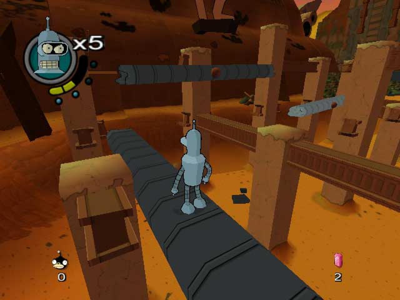 [23/10/2009] Futurama erschien 2006 für Playstation 2 und Xbox.