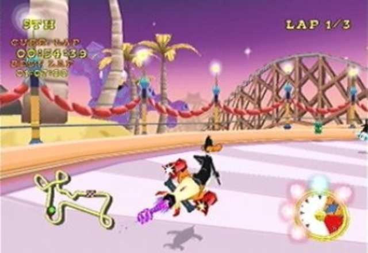 [23/10/2009] Eines von unzähligen Looney-Tunes-Spielen: Space Race für Dreamcast und PS2, 2000.