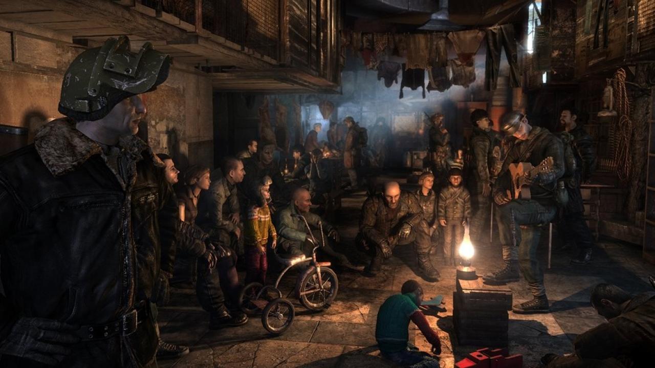 [22/10/2009] 8 - Metro 2033 - Der Ego-Shooter basiert auf dem gleichnamigen Endzeit-Roman des russischen Autors Dmitri Alexejewitsch Gluchowski und veranschaulicht den Überlebenskampf der Menschen in der Moskauer U-Bahn nach einem fiktiven Atomkrieg.