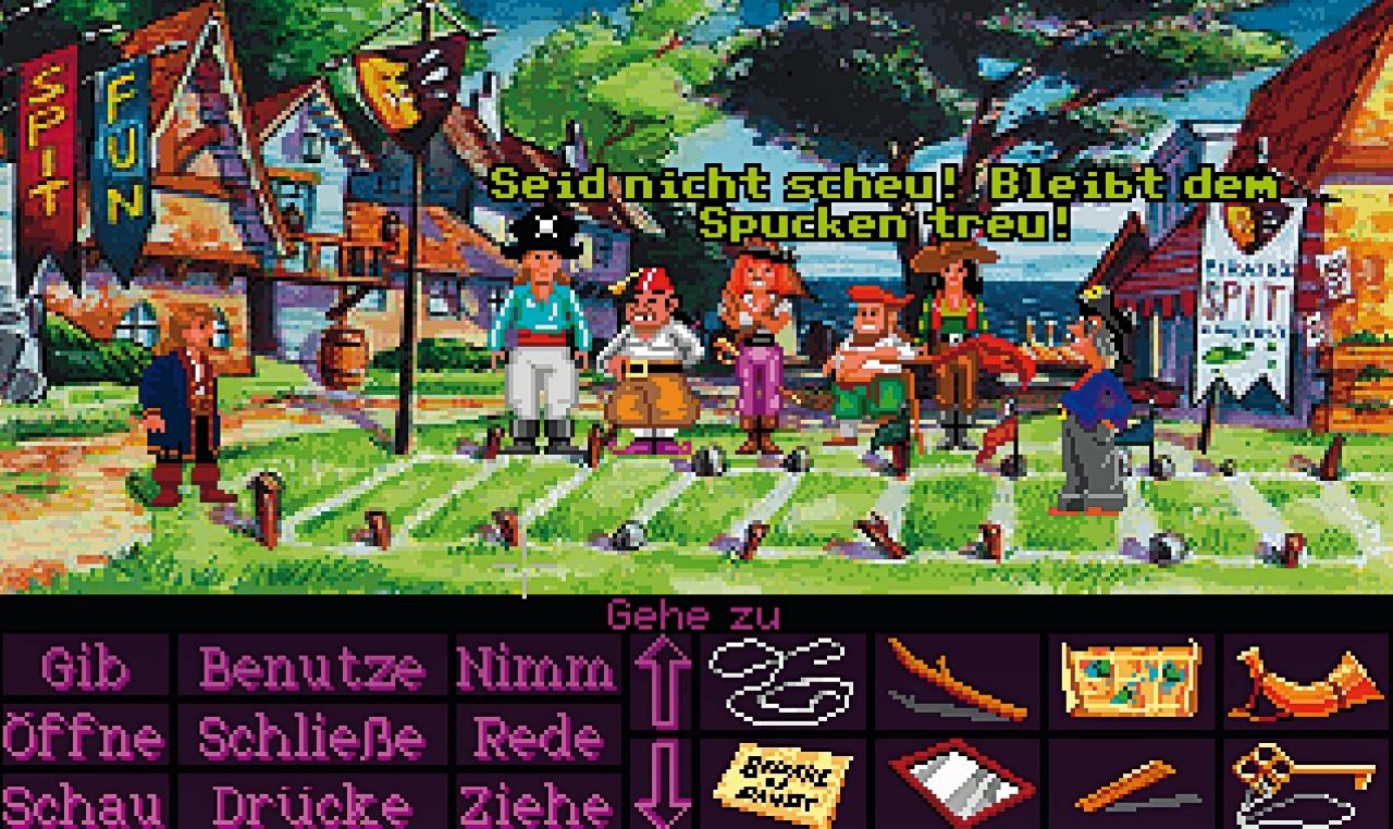 Monkey Island 2: Spuckwettbewerb