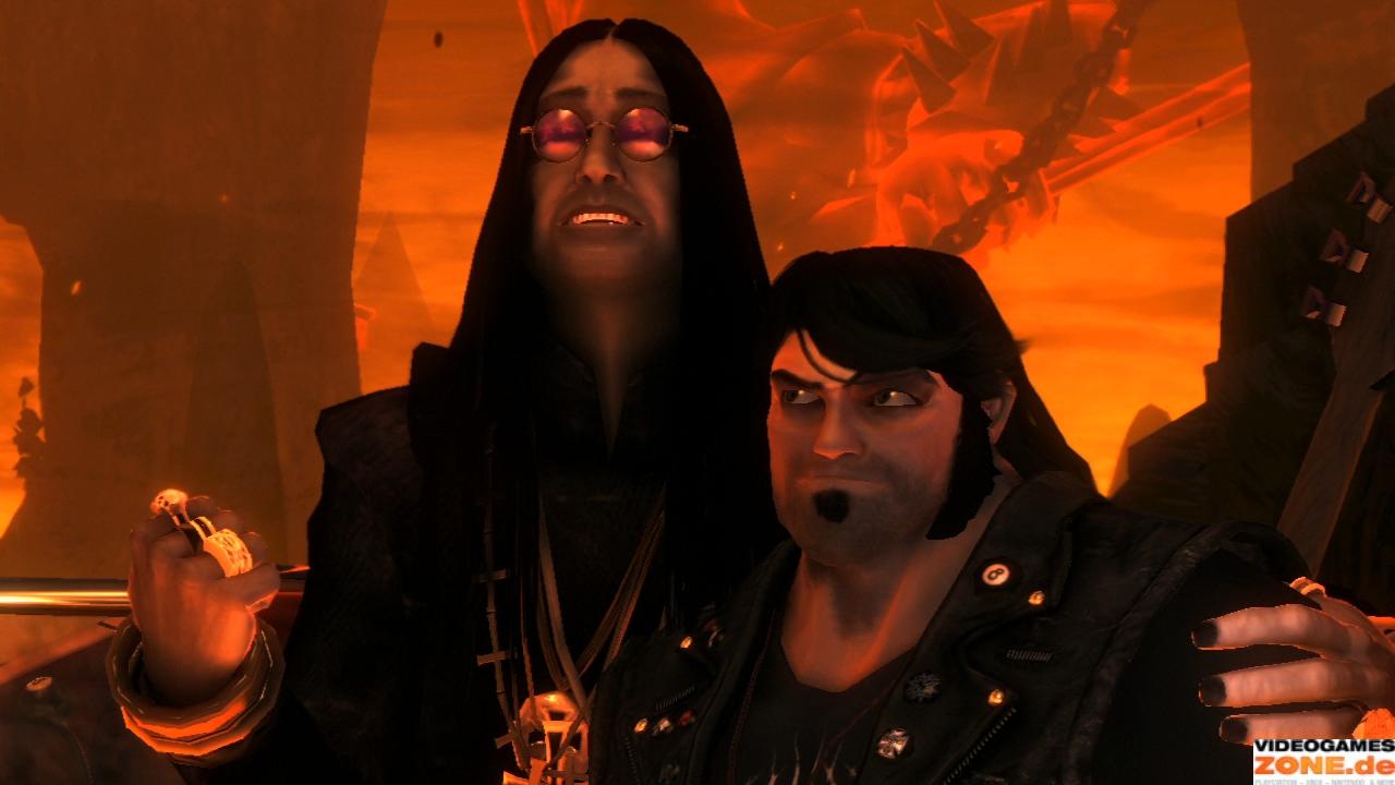 [26/10/2009] Der amerikanische Schauspieler und Sänger Jack Black leiht dem sympathischen Protagonisten aus Brütal Legend sein Gesicht sowie seine Stimme. Ferner führt er die Spieler durch die real gedrehte Introsequenz. Darüber hinaus in einer Cameo-Rolle zu sehen: Ozzy Osbourne, als König des Metals. 