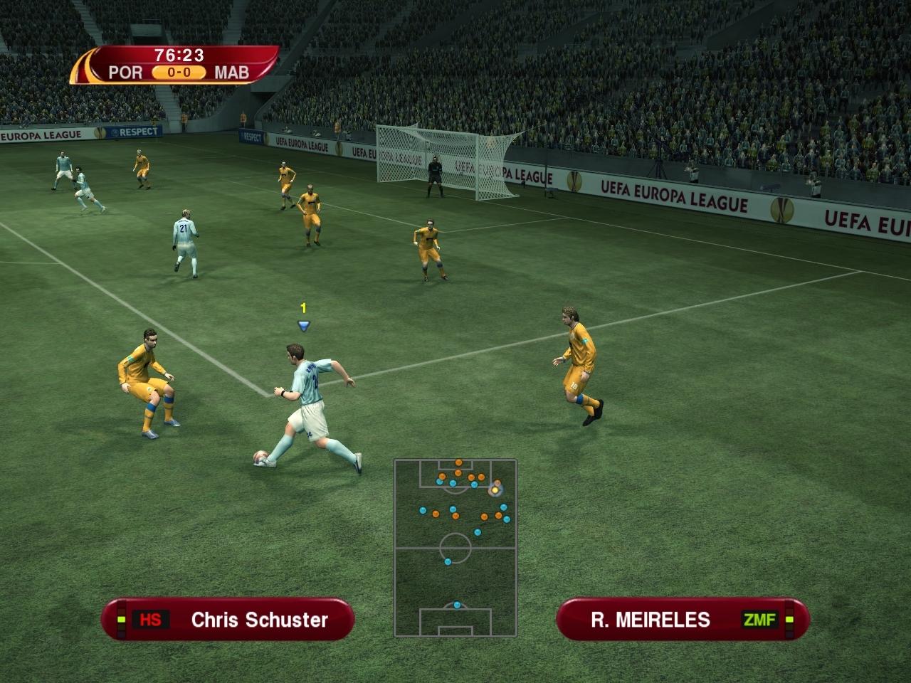 [15/10/2009] Der Modus „Werde zur Legende“ lässt Sie die Karriere eines fiktiven Kickers nachverfolgen.