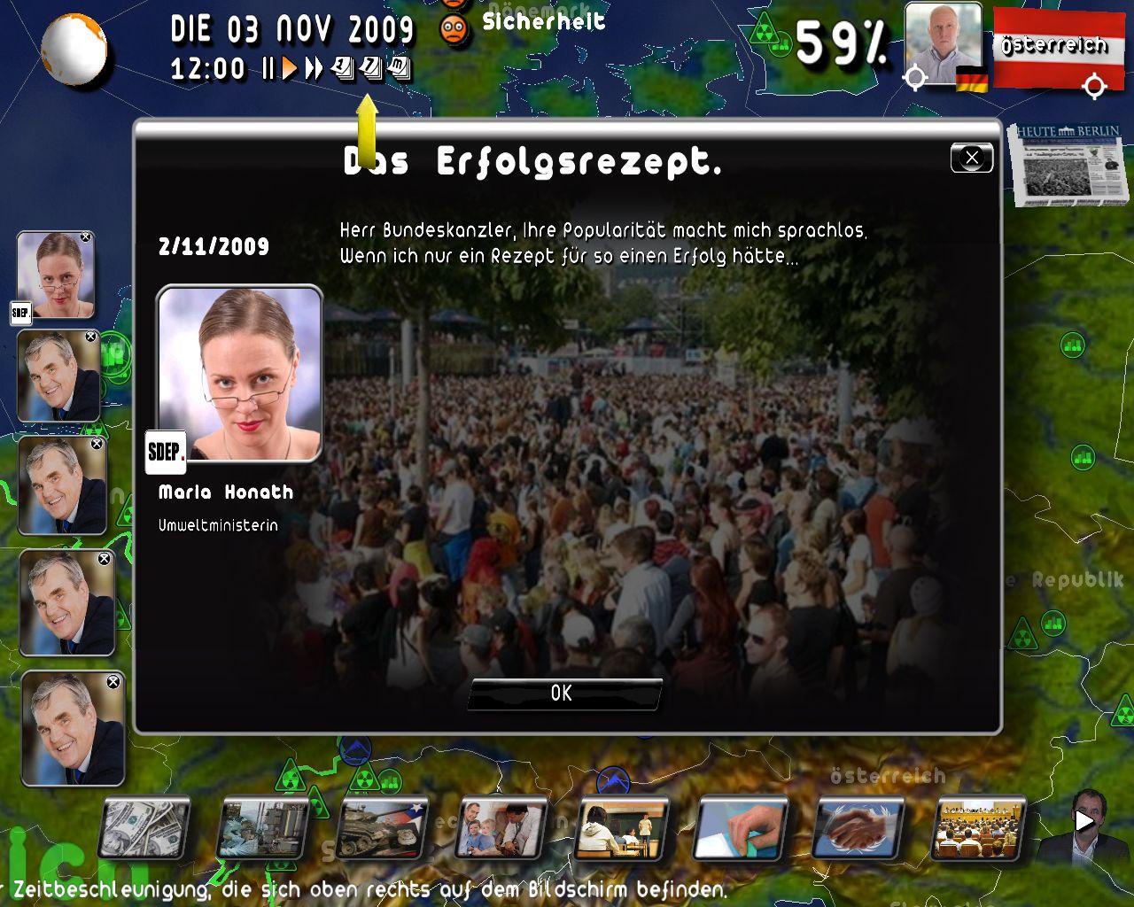 [21/10/2009] Erste Erfolge sind nicht von Dauer.