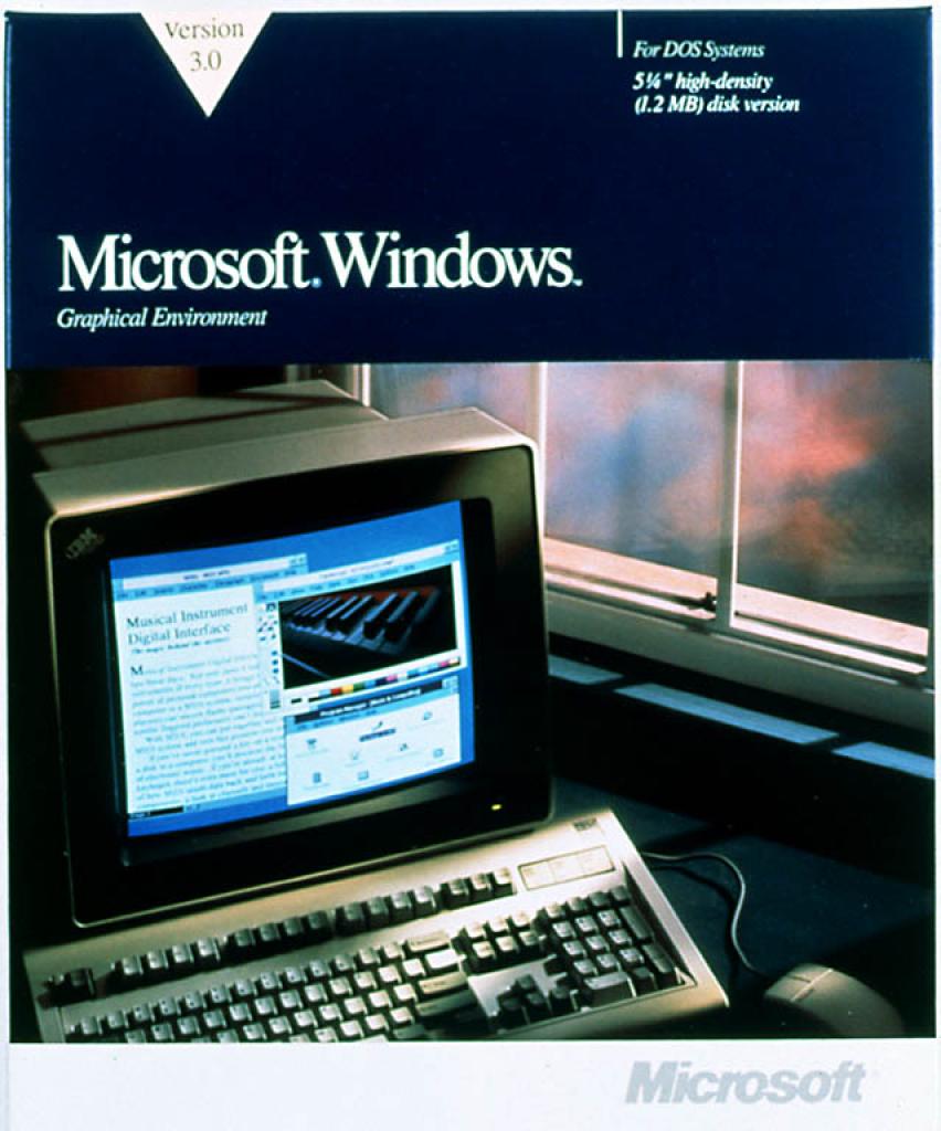 [20/10/2009] Windows 3.0 aus dem Jahr 1990