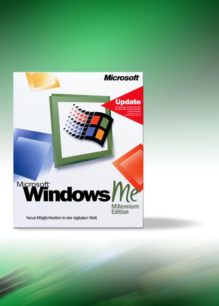 [20/10/2009] Windows ME aus dem Jahr 2000