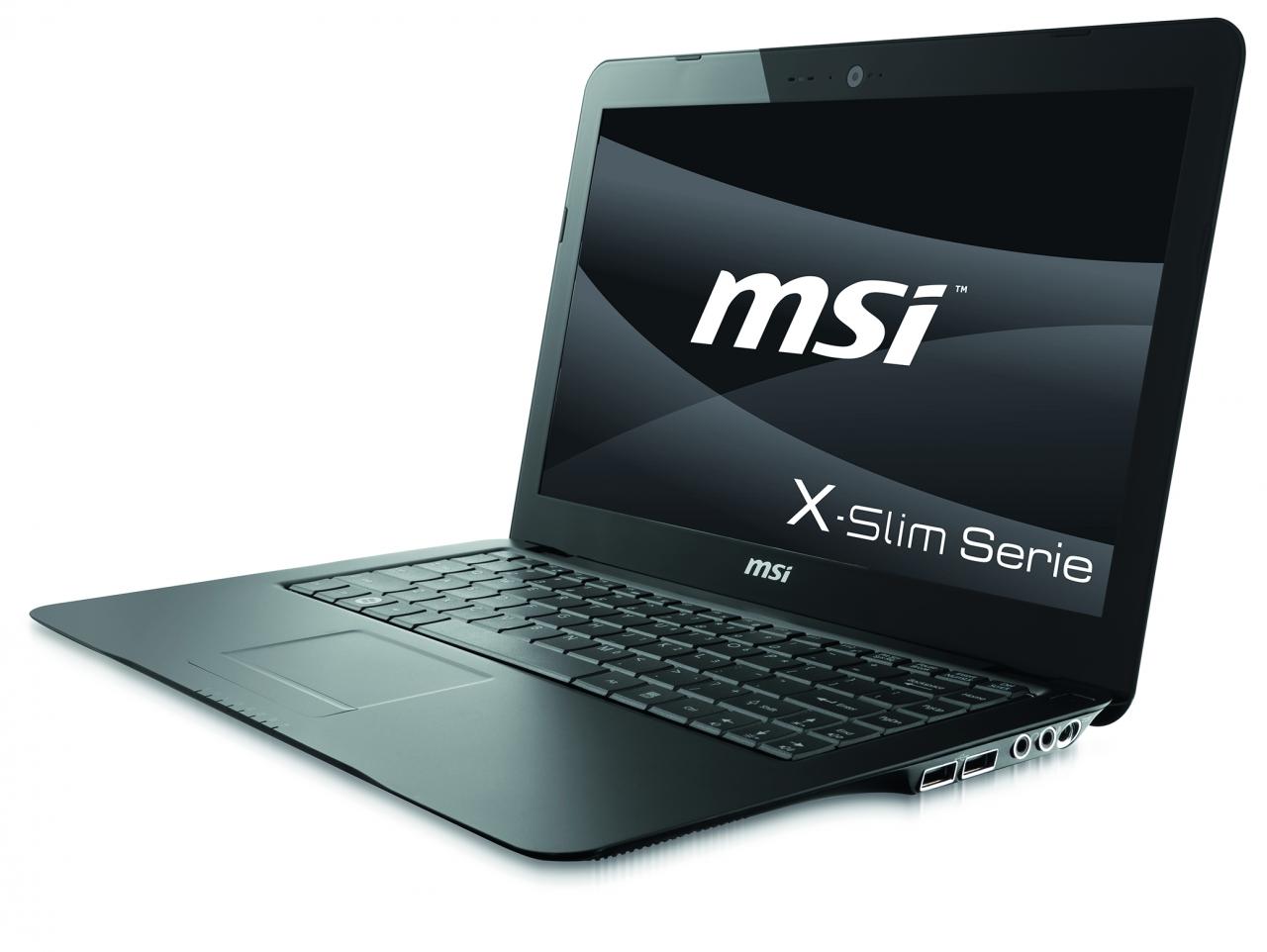 [01/10/2009] Das brandneue X-Slimline-X340-Notebook von MSI.