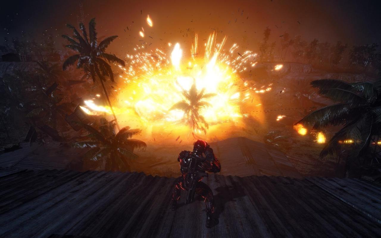[03/10/2009] Screenshot aus der Crysis-Mod Xtreme Rockets v1.0, die bereits zum Download bereitsteht.